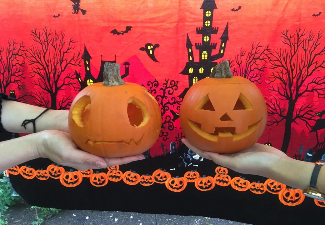 北 本物のカボチャをくりぬいて作る ハロウィンかぼちゃ ジャックオランタン 作り 19年10月14日 月祝 東京イベントプラス 親子で楽しいお得な週末お出かけ情報