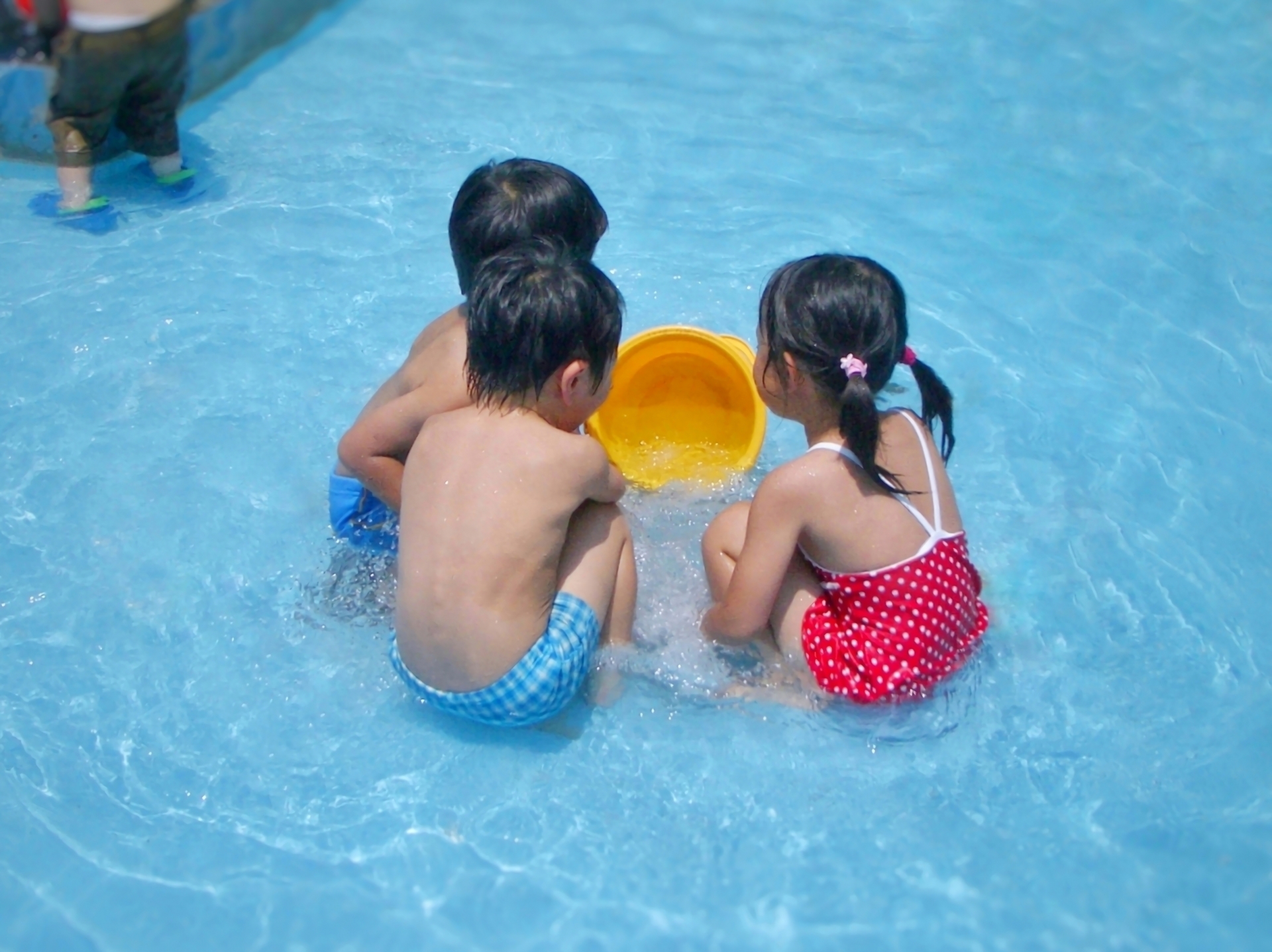 園児プール 天然プールで暑さ忘れる 紀北で園児ら水遊び：中日新聞Web
